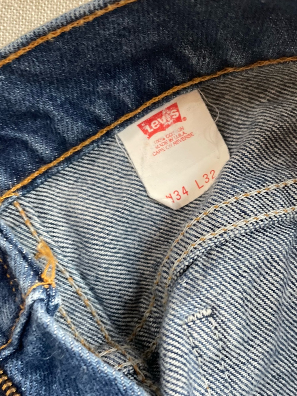 Vintage Levi’s 517 Orange Tab Jeans - Picture 9 of 9